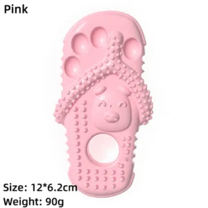 Slipper Shaped Dog Chew Toy