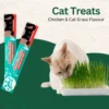 my-11134207-820lc-ms2ey73dclc798.webp LILIEN Creamy Cat Treats Irresistible Cat Grass Flavour 15g Loose Pack