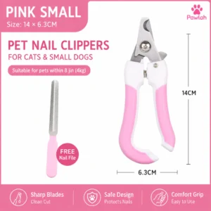 Pet Nail Clipper And File Set