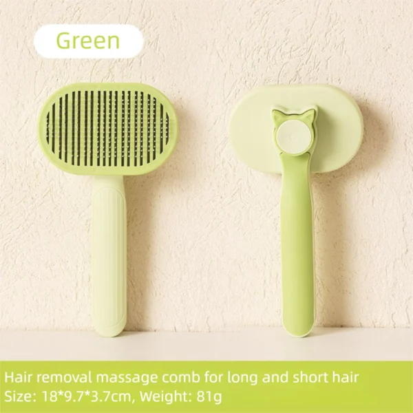 Self Cleaning Cat Grooming Comb