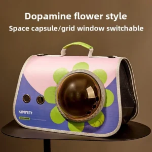 Portable Space Capsule Pet Carrier
