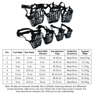 sg-11134201-8259h-mqylg1458r2cf0.webp Anti Bite Dog Muzzle