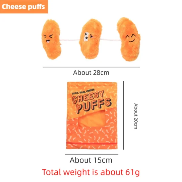 sg-11134201-8259i-mrr93s4w3y8876.webp Snack Shaped Plush Dog Toy