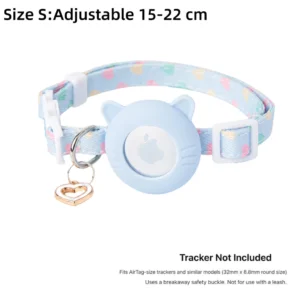 sg-11134201-8259q-mrppy6b544cnd0.webp AirTag Cat Collar Silicone Cover