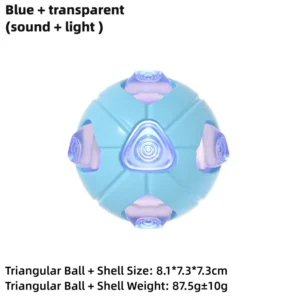 Squeaky Light Up Dog Ball