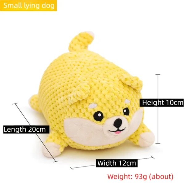 sg-11134201-825a8-mqomorsy1fr7bc.webp Cartoon Corgi Squeaky Dog Toy