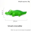 Latex Squeaky Crocodile Dog Toy