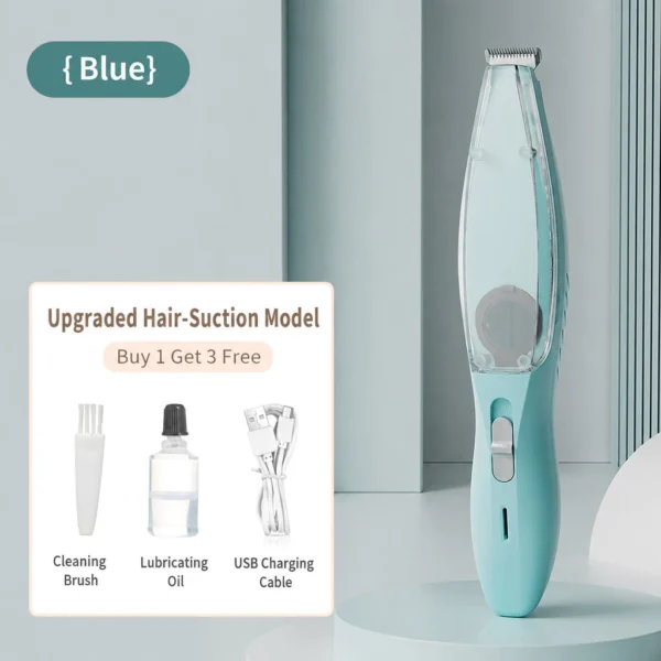 Pet Hair Trimmer With Vacuum