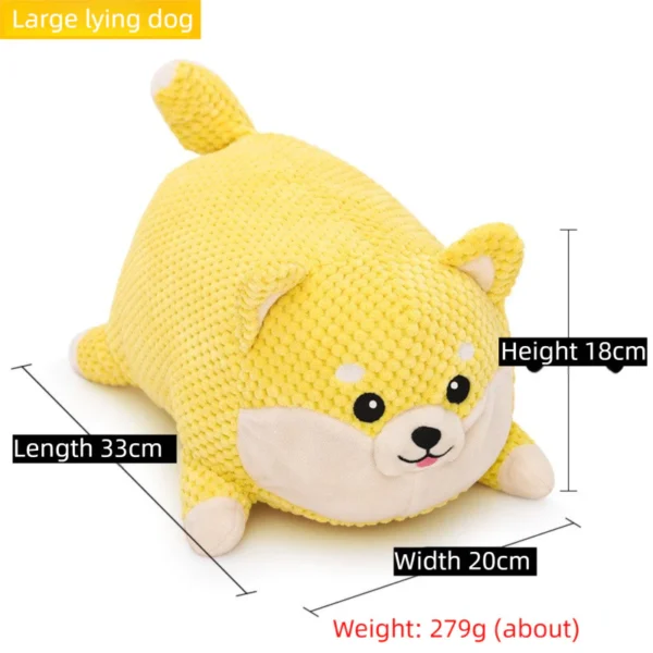 sg-11134201-825b7-mqomou8eh4p715.webp Cartoon Corgi Squeaky Dog Toy